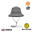 UPF50+ Solar Bucket 防曬帽 - 灰色