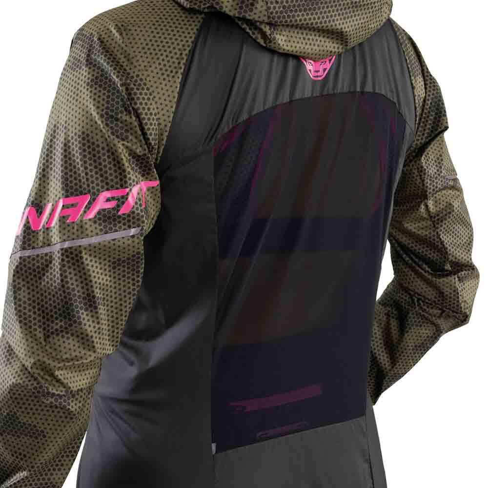 Women's Trail Graphic Windbreaker Jacket - Black Women's Trail Graphic Windbreaker Jacket - Black
