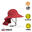 UPF50+防曬帽Sundancer Hat Cardinal