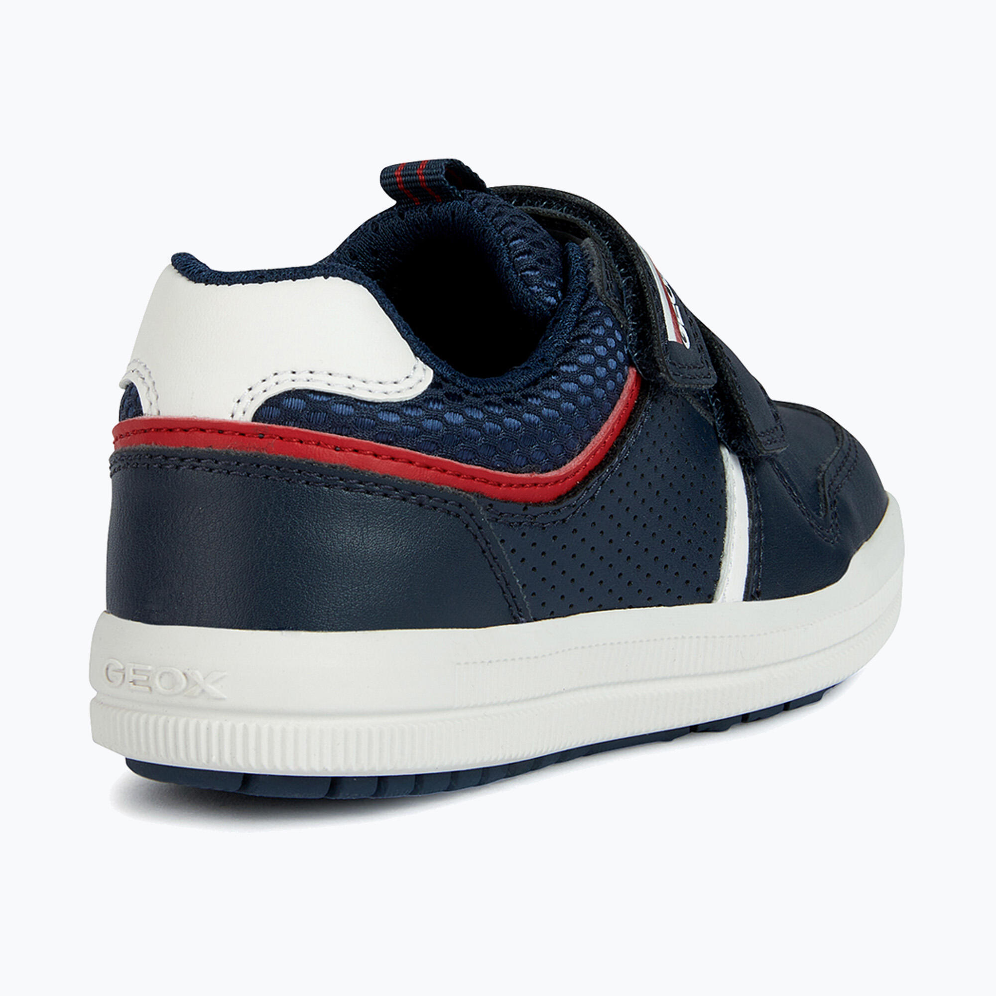 Baskets Garçon J ARZACH BOY Bleu Marine/Rouge 4/7