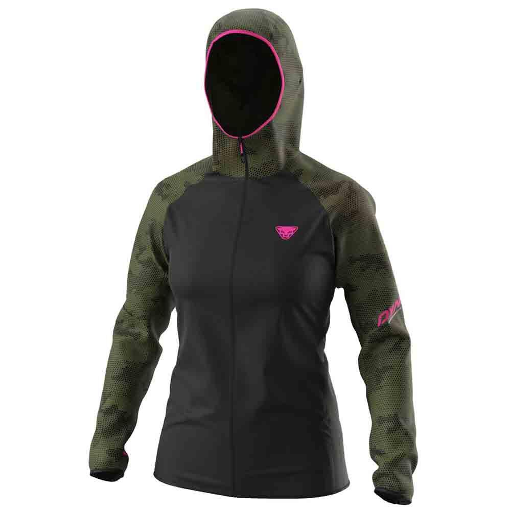 Women's Trail Graphic Windbreaker Jacket - Black Women's Trail Graphic Windbreaker Jacket - Black
