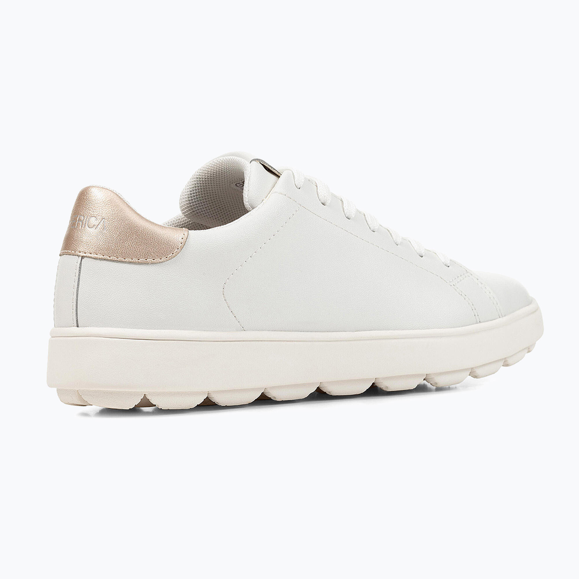 Baskets Geox D SPHERICA ECUB-1 Blanc 3/5