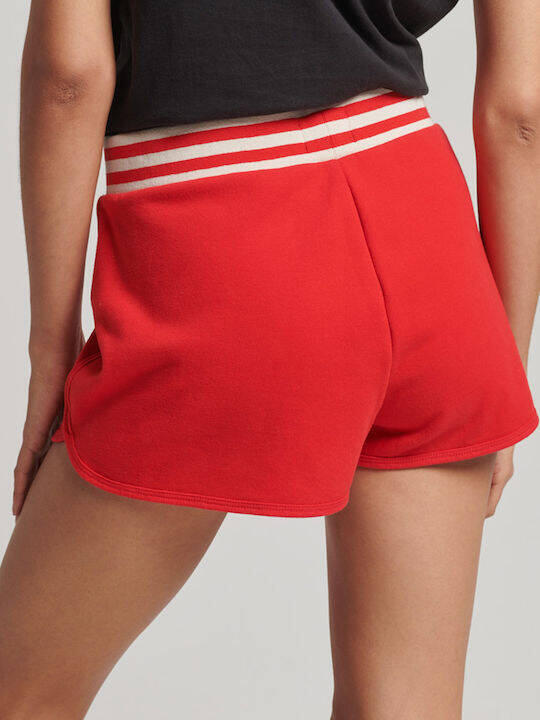 Superdry Sportshorts für Frauen Vintage Colegiate 3/4
