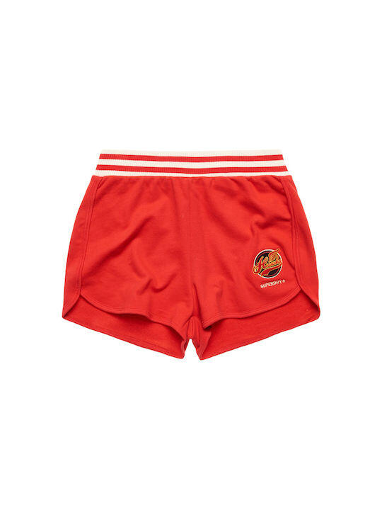 Superdry Sportshorts für Frauen Vintage Colegiate 4/4