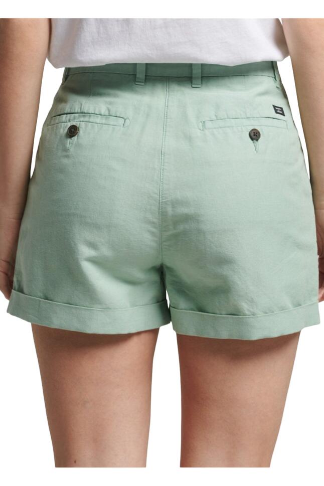 Spodenki sportowe damskie Superdry Studios Linen