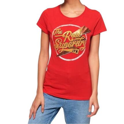 Superdry Wander-T-Shirt für Frauen The Real Sparkle Entry
