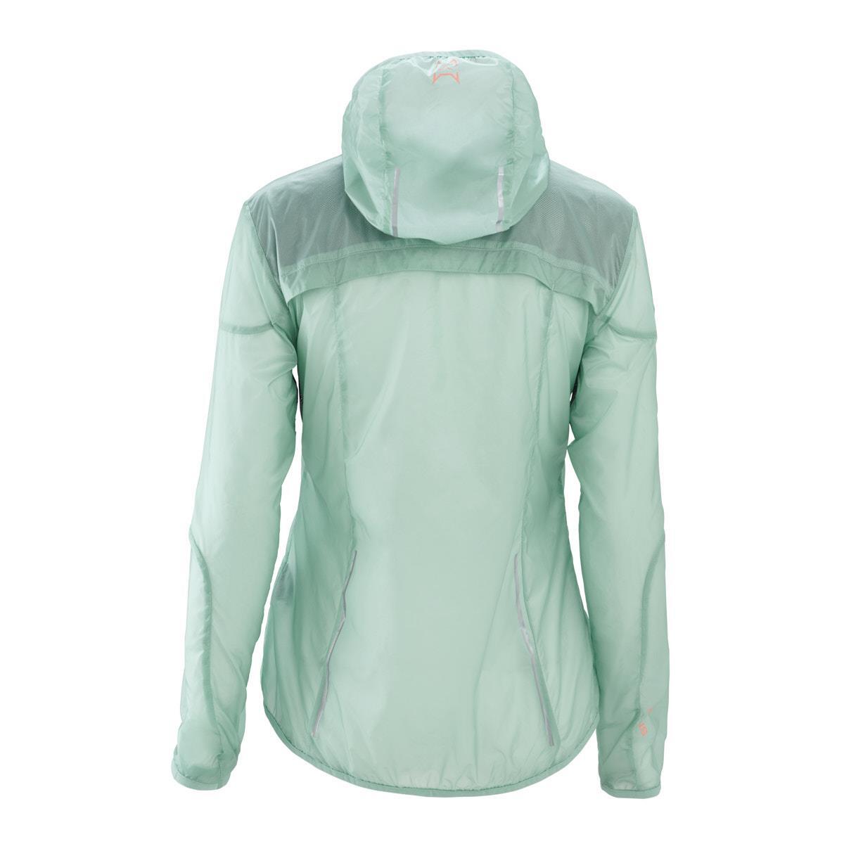 Chaqueta Senderismo en la naturaleza Mujer ALTUS  RORAIMA BLUE cortavientos 2/4