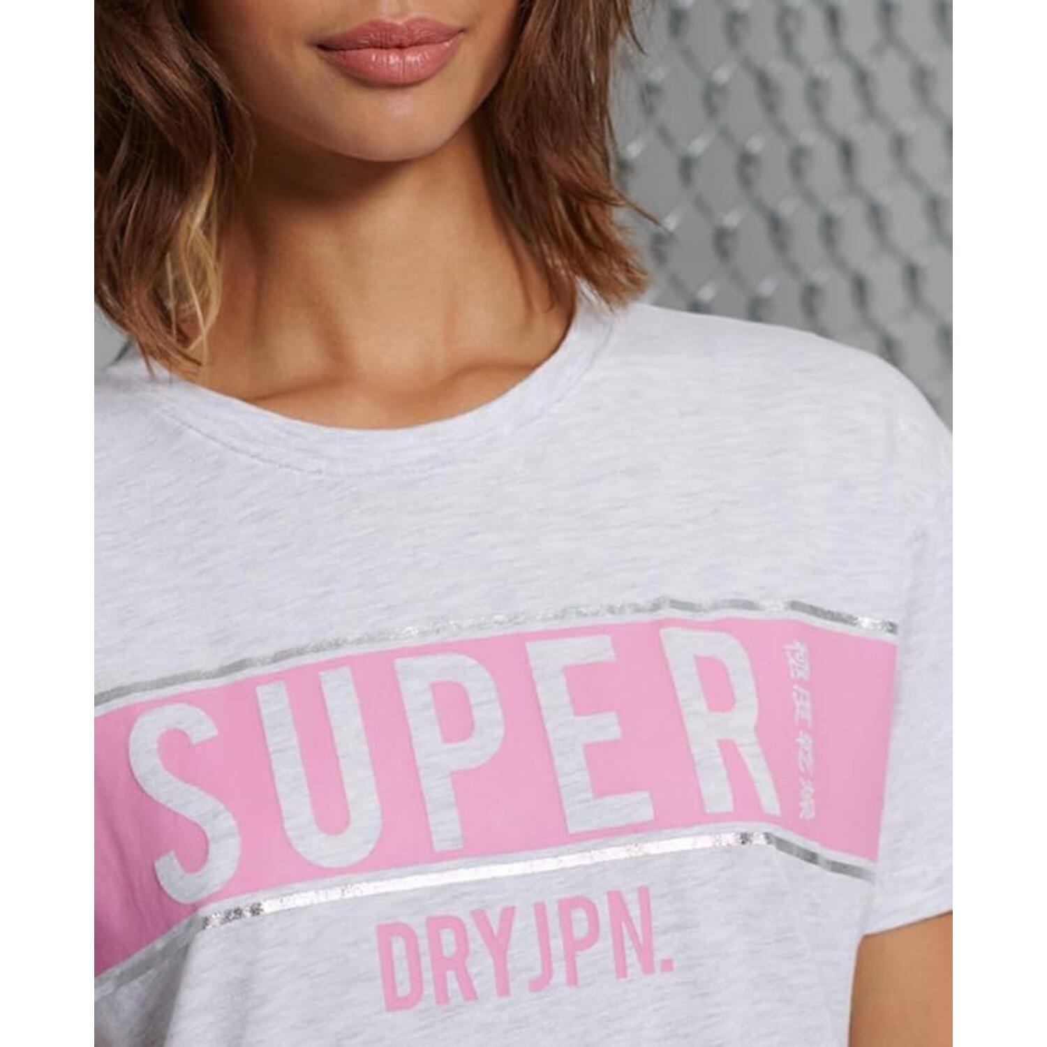 Koszulka sportowa damska Superdry Sdry Panel 2/3