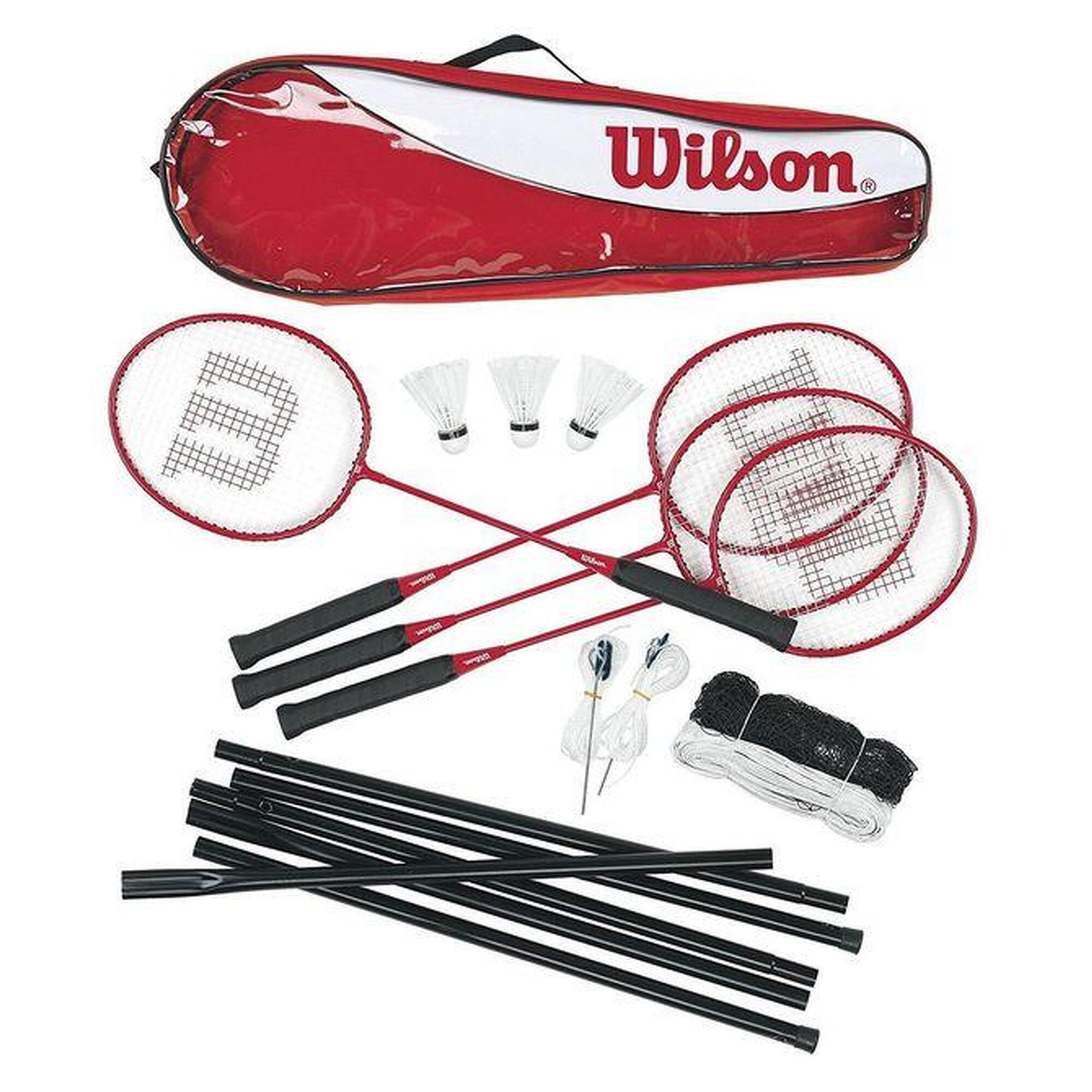 Zestaw do badmintona Wilson Tour 4PC Kit Set