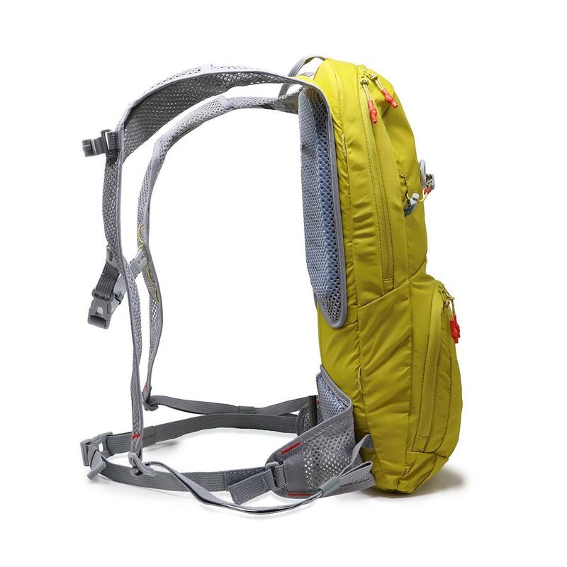 Mochila Cicloturismo Adulto  ALTUS YUNGAS  Yellow ochre daypack