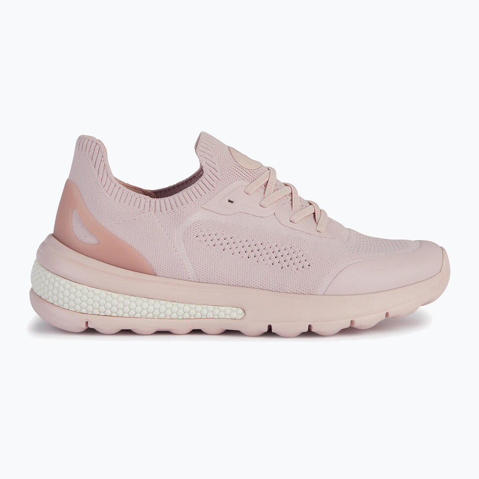 Tenisówki Geox Model D Spherica Actif Kolor Rose