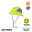 VaporLite Tempo Unisex Sun Protection Running Bucket Hat - Green Oasis