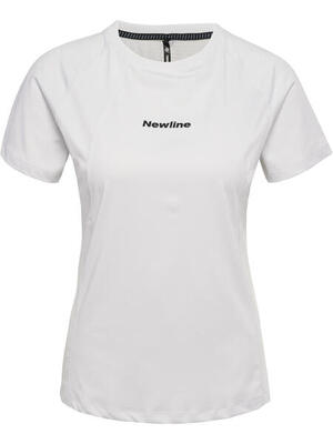 Instap t-shirt black tee unisex volwassene newline