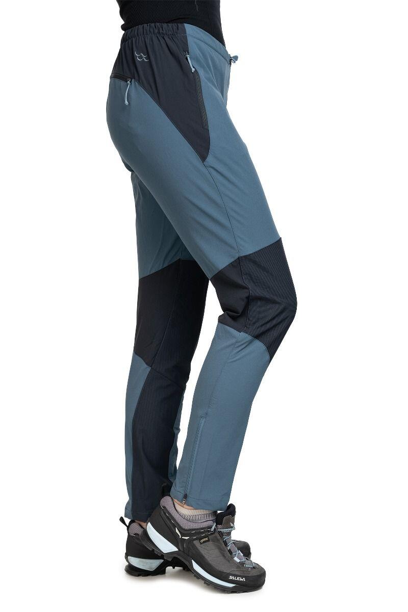 Pantaloni softshell donna Rab Torque Women blu/nero S 3/7