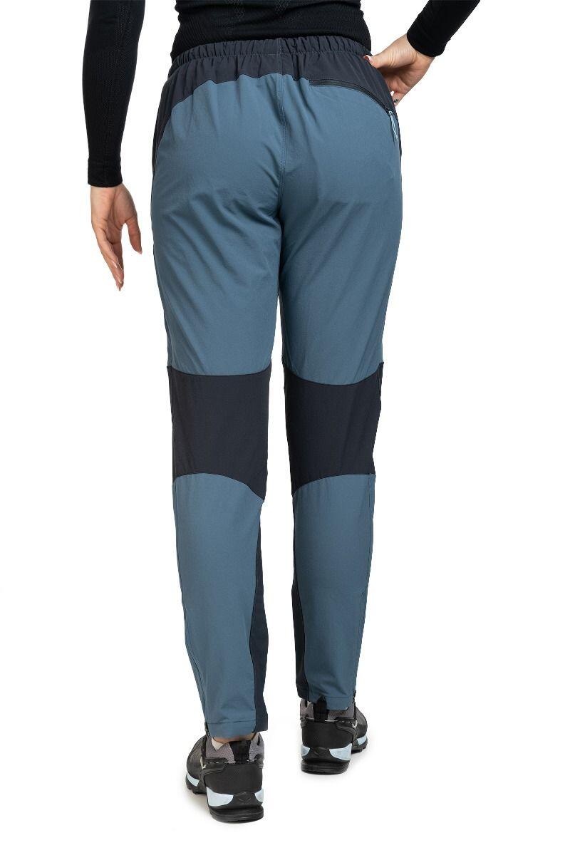 Pantaloni softshell donna Rab Torque Women blu/nero S 2/7
