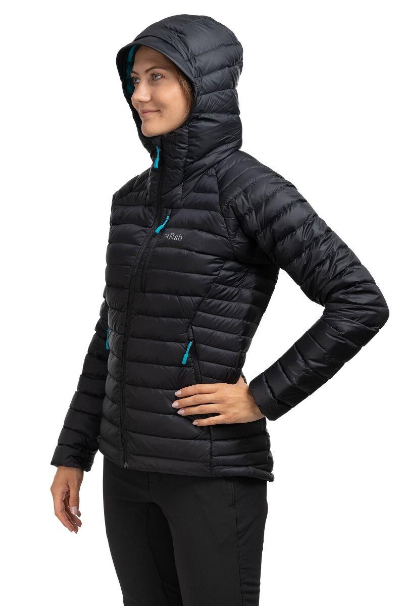 Kurtka puchowa damska Microlight Alpine Women czarna 3/6