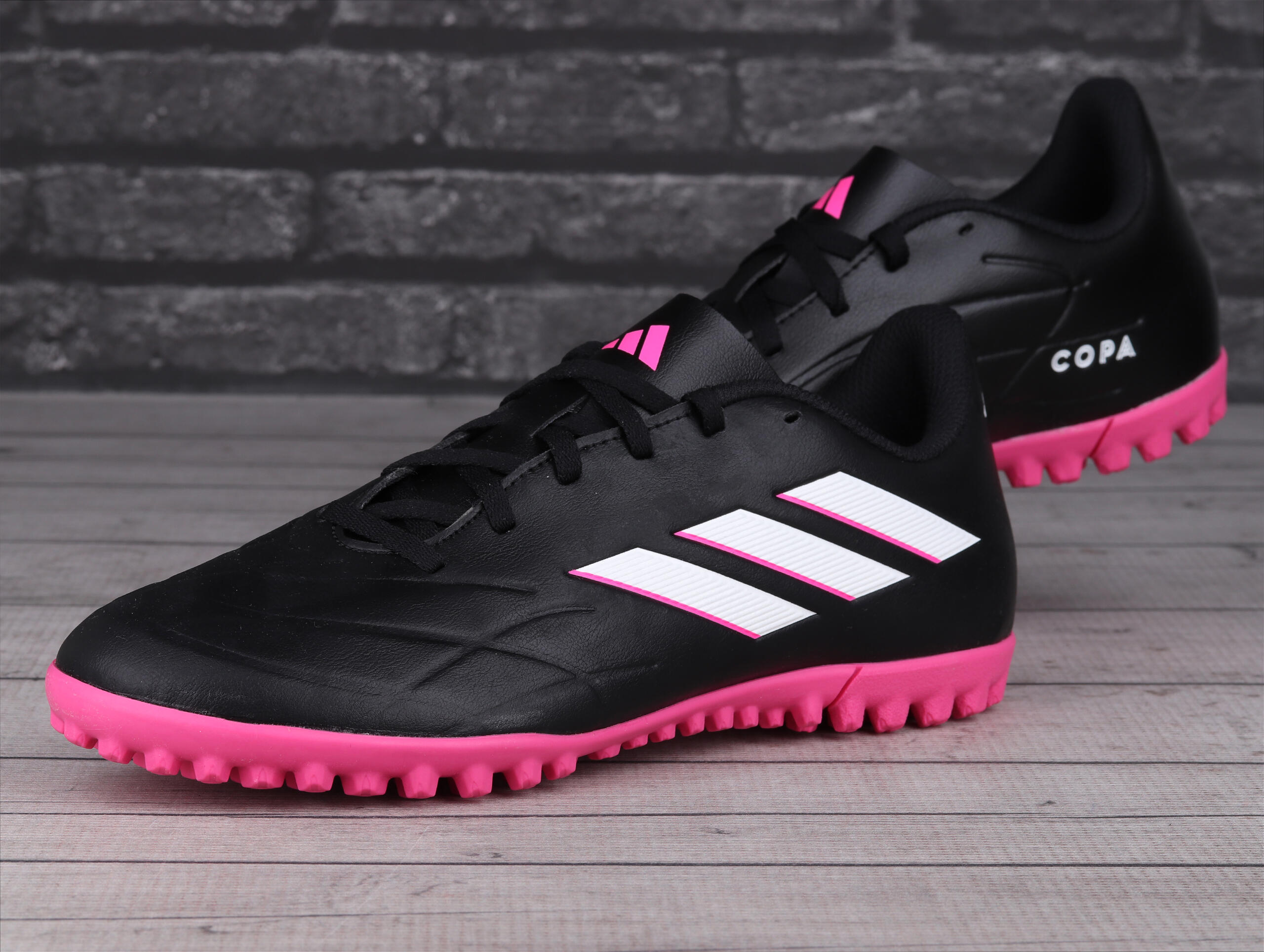 Scarpe calcio uomo Copa Pure 4 Tf, Nero 4/7