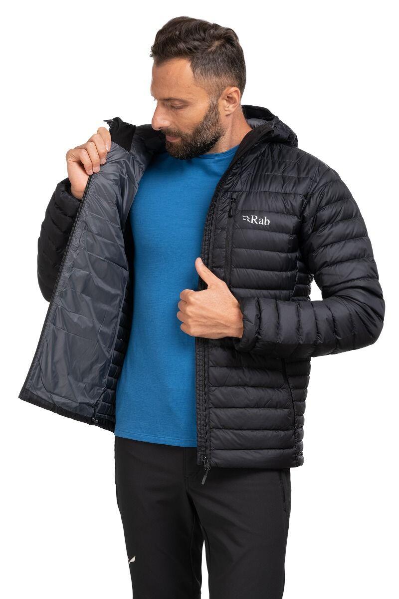 Daunenjacke Herren Microlight Alpine 4/6