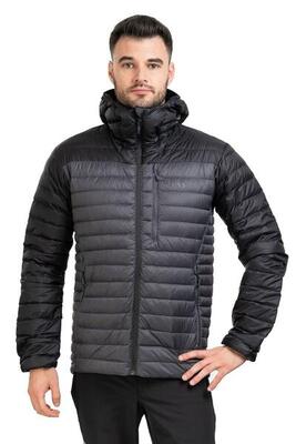 Giacca piumino uomo Rab Microlight Alpine nero/grigio scuro L