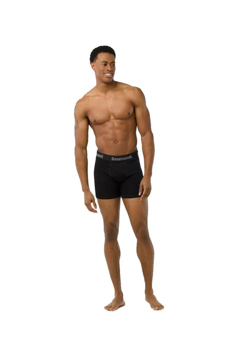 Boxer da uomo Smartwool Merino Boxer Brief nero S 2/6
