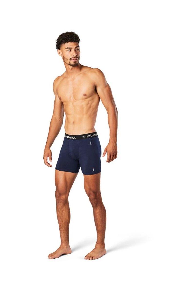 Boxer da uomo Smartwool Merino Boxer Brief blu navy M 2/3