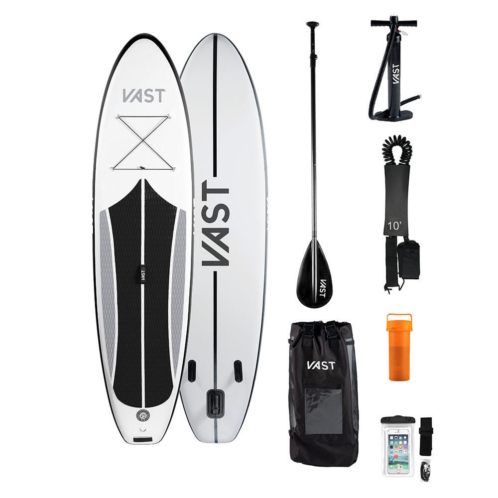 VAST Nebula 11'0" Allround iSUP - White/Black/Charcoal