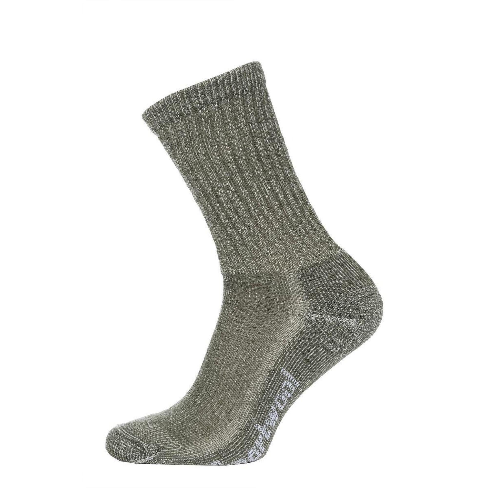 Smartwool - Chaussettes De Trekking Smartwool Hike Classic Edition Light Cushion Crew - Chaussettes - Vert - 46/48 - Decathlon