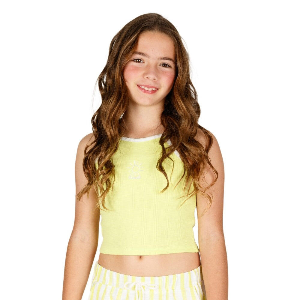 Roupa amarela para menina 4/5