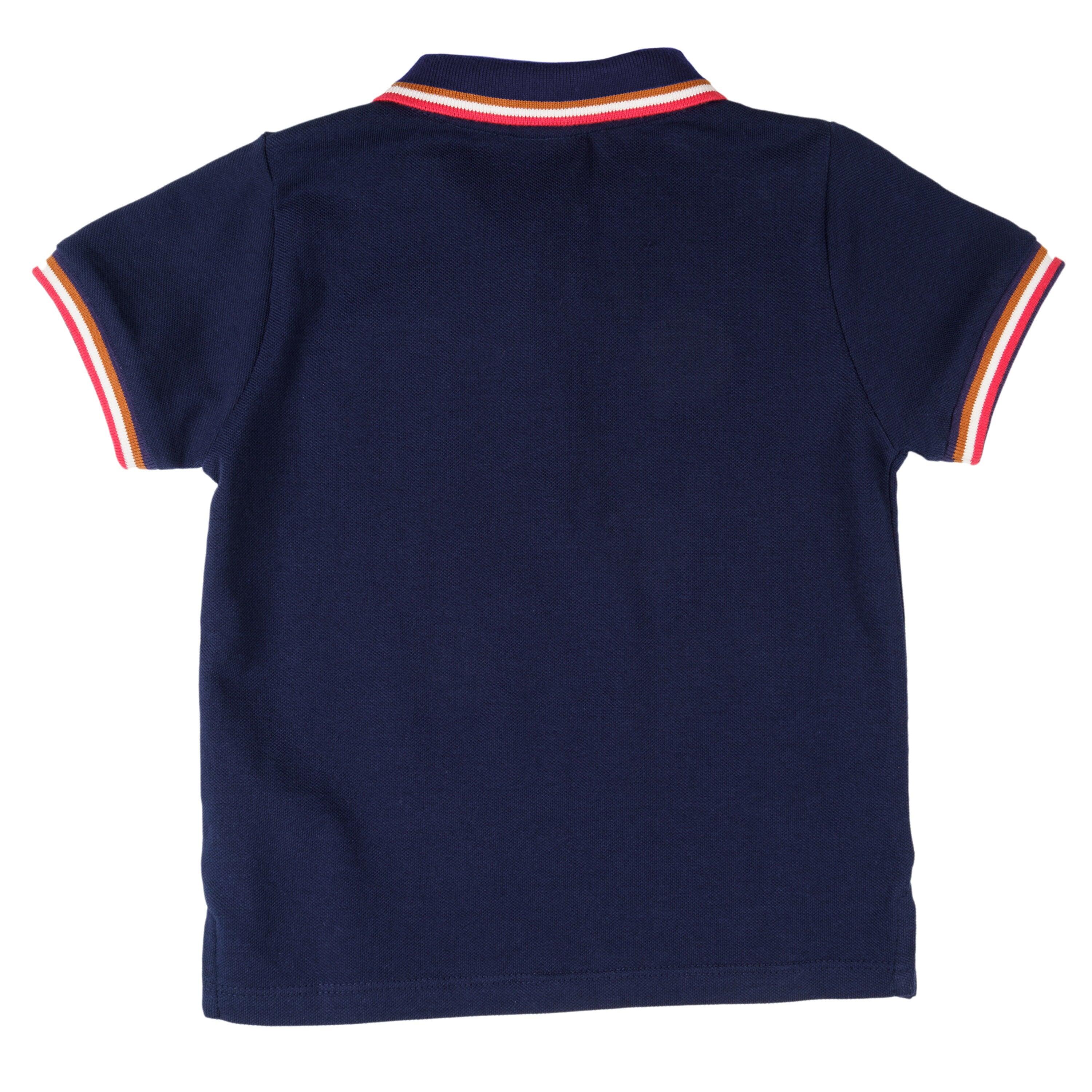Camisa polo azul marinho 3/5