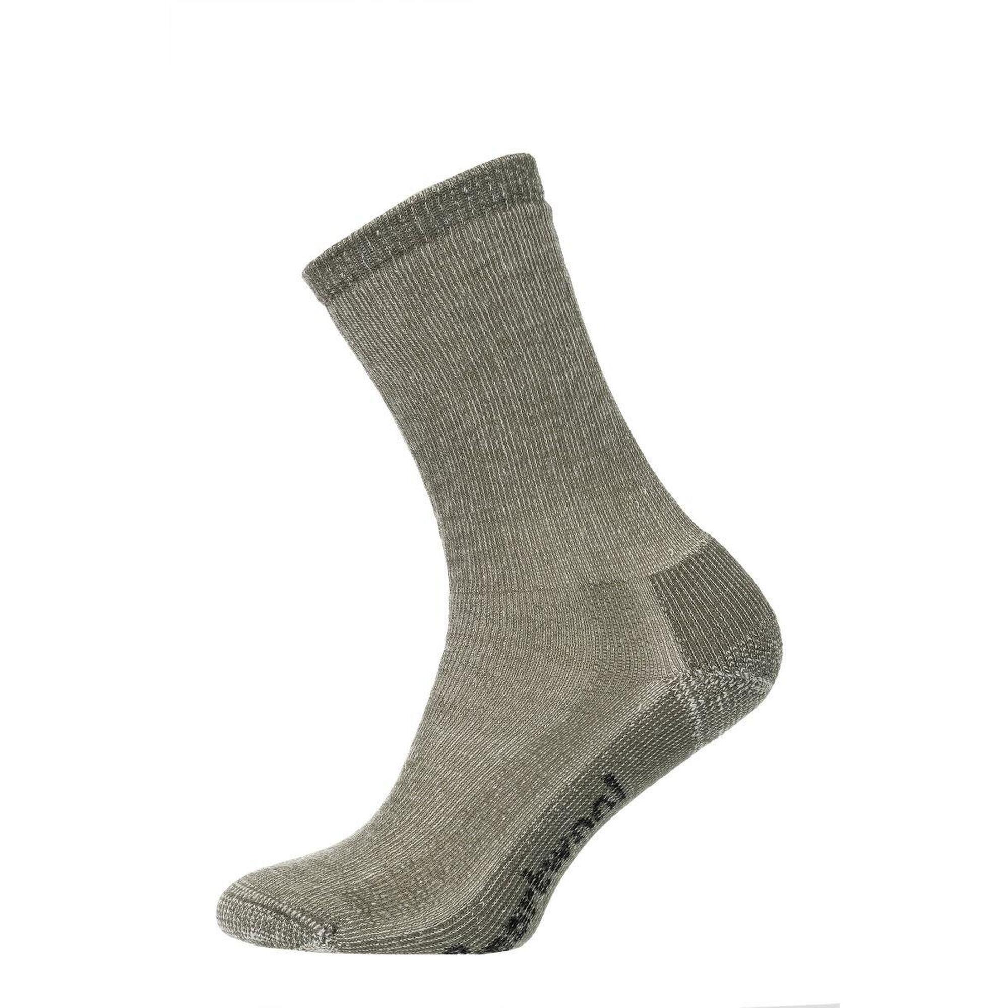 Smartwool - Chaussettes De Trekking Smartwool Hike Classic Edition Full Cushion Crew - Chaussettes - Vert - 38/41 - Decathlon