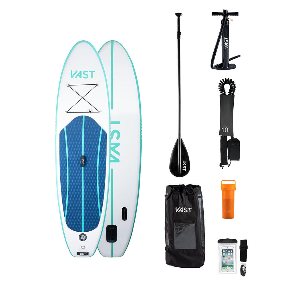 VAST Aurora 10'6" Allround iSUP - White/Aqua