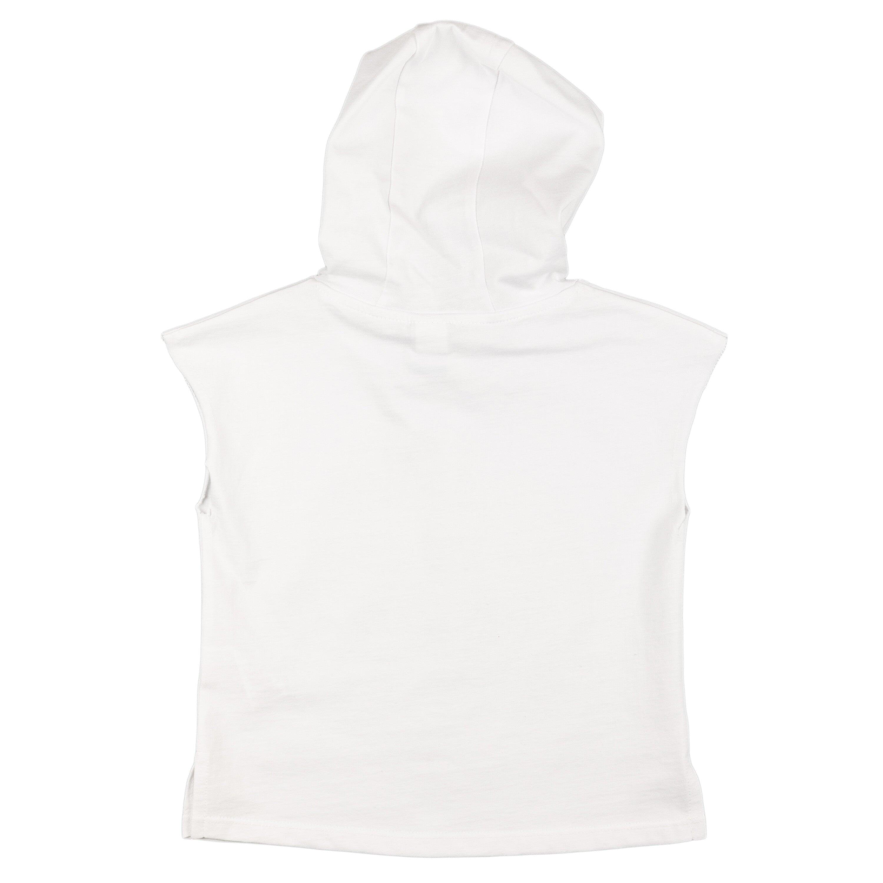 Camiseta de niña blanco 4/4