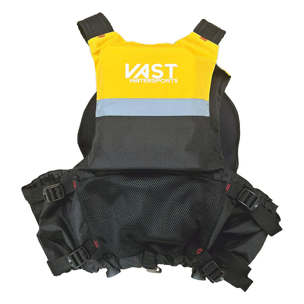 Quasar High Back Adults Buoyancy Aid - Yellow 2/5
