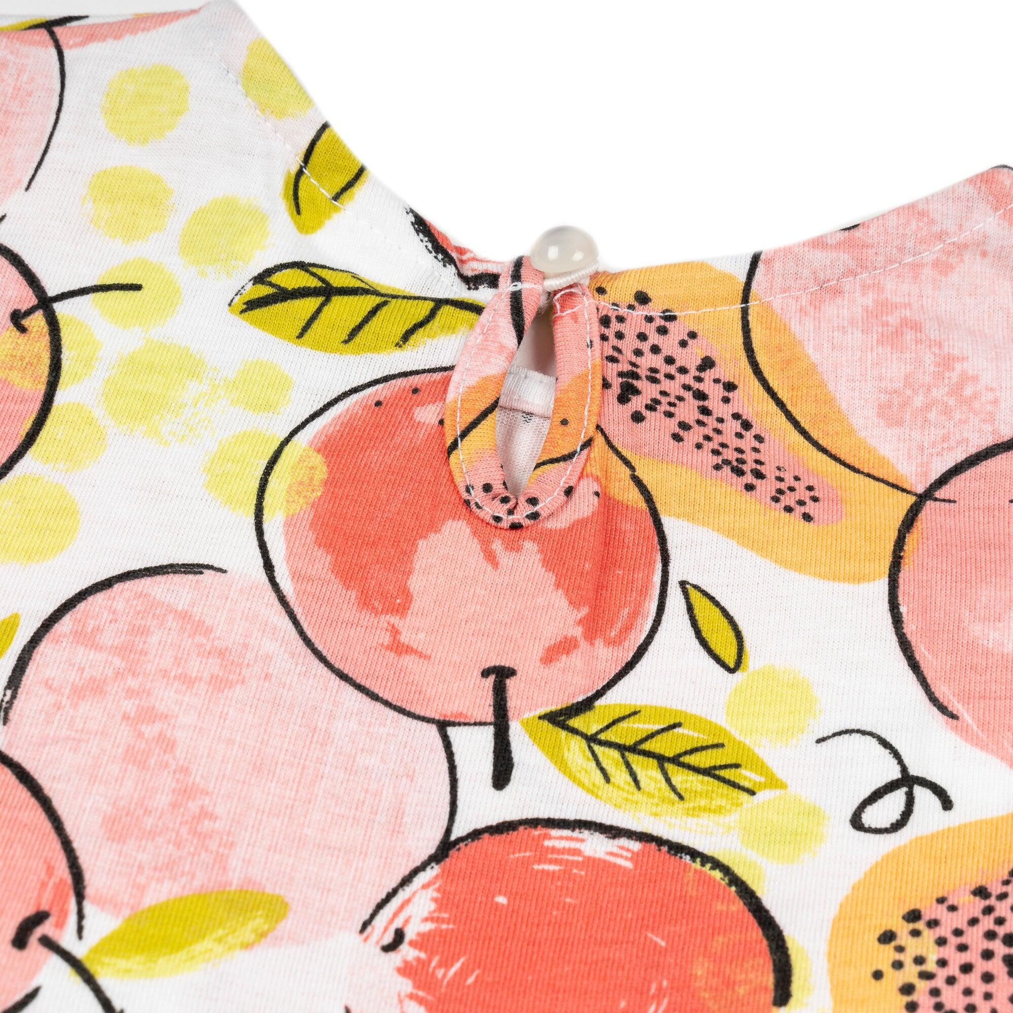 Vestido estampado para menina 3/5