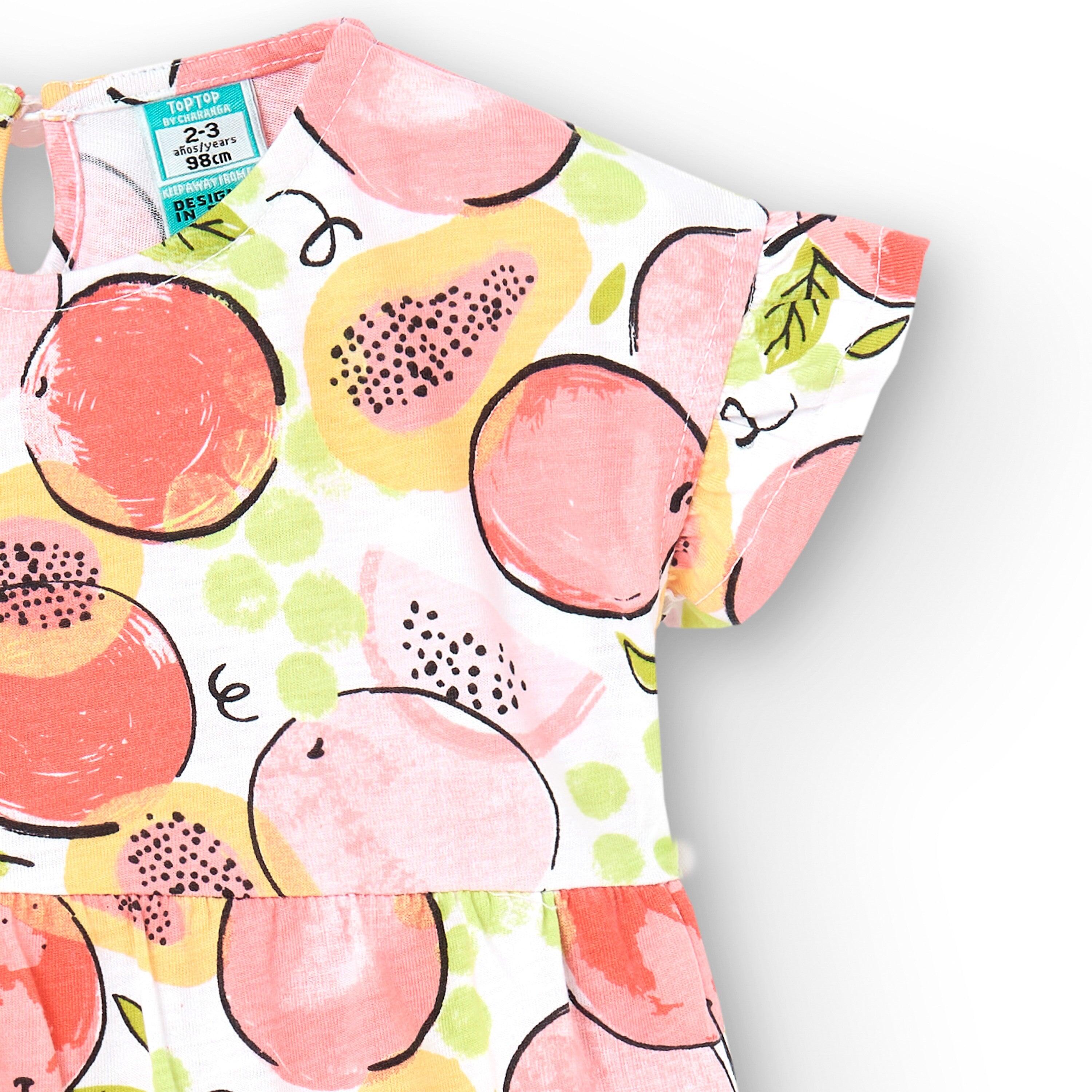 Vestido estampado para menina 5/5