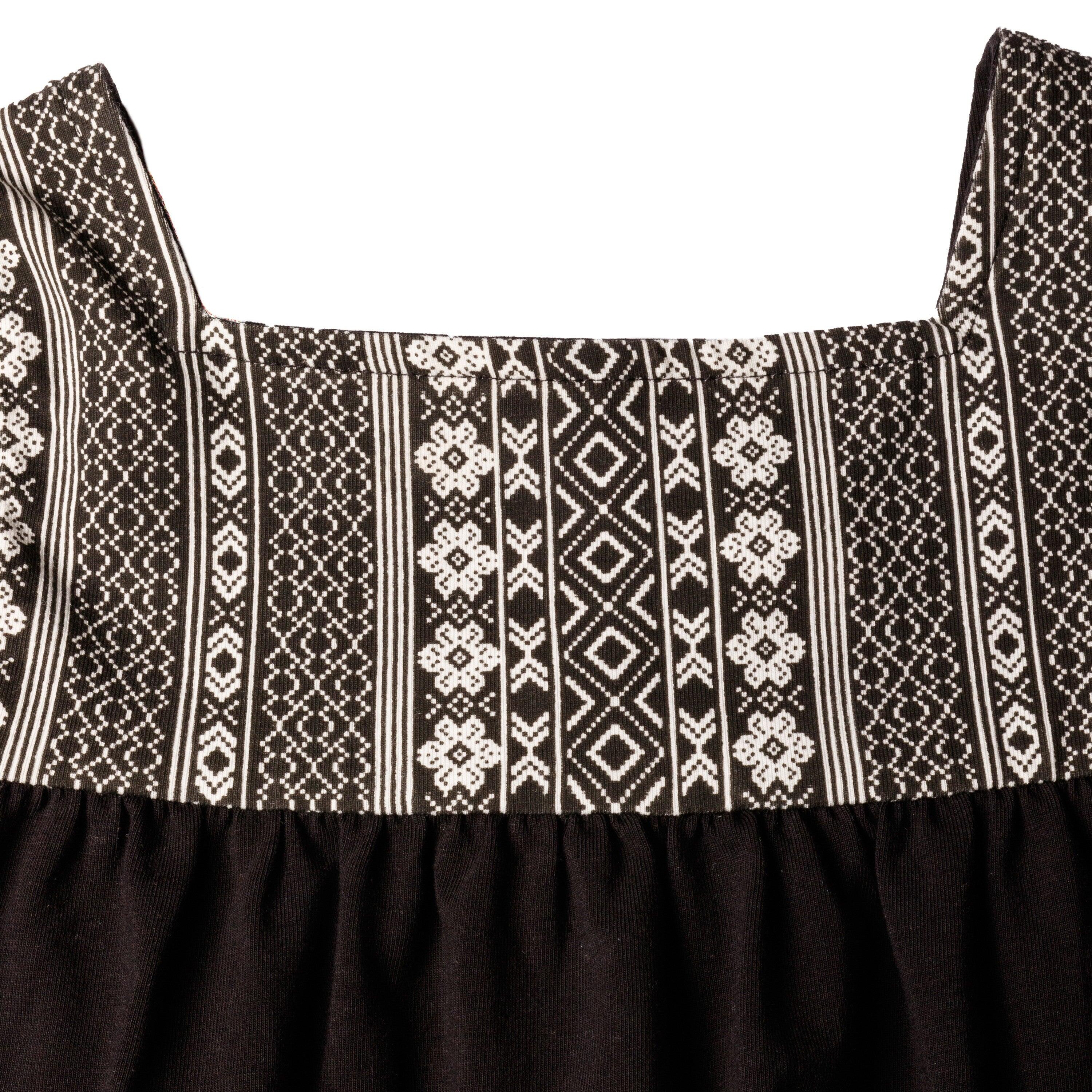 Vestido de menina negra 4/5