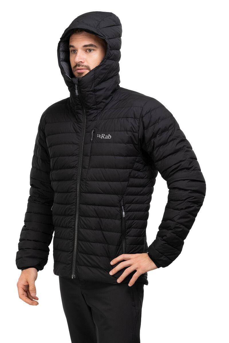 Giacca piumino uomo Rab Infinity Microlight nero M 3/6