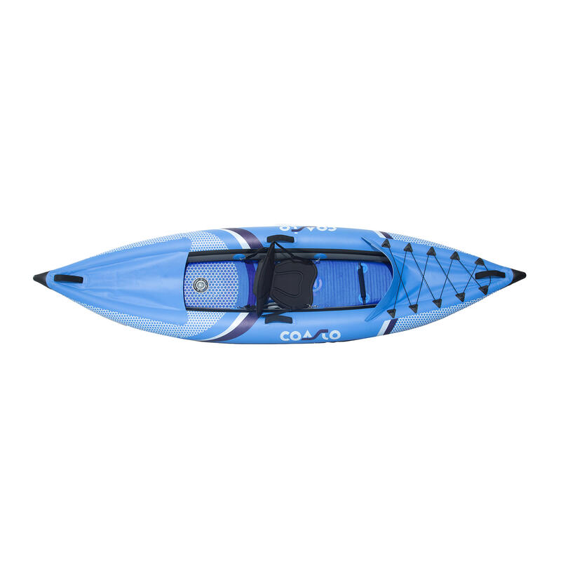 Kayak gonfiabile per 1 persona - Lotus - con accessori - 330 x 85