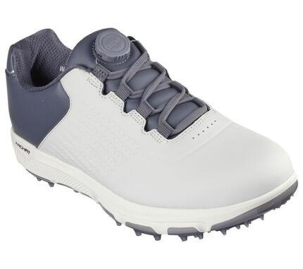 Skechers GO GOLF Pro 6 SL Twist, Zapatos de Golf Hombre, Blanco/Marino