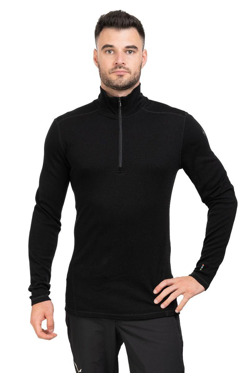 SMARTWOOL Hemd Smartwool Classic Thermal Merino Base Layer 1/4 Zip Black