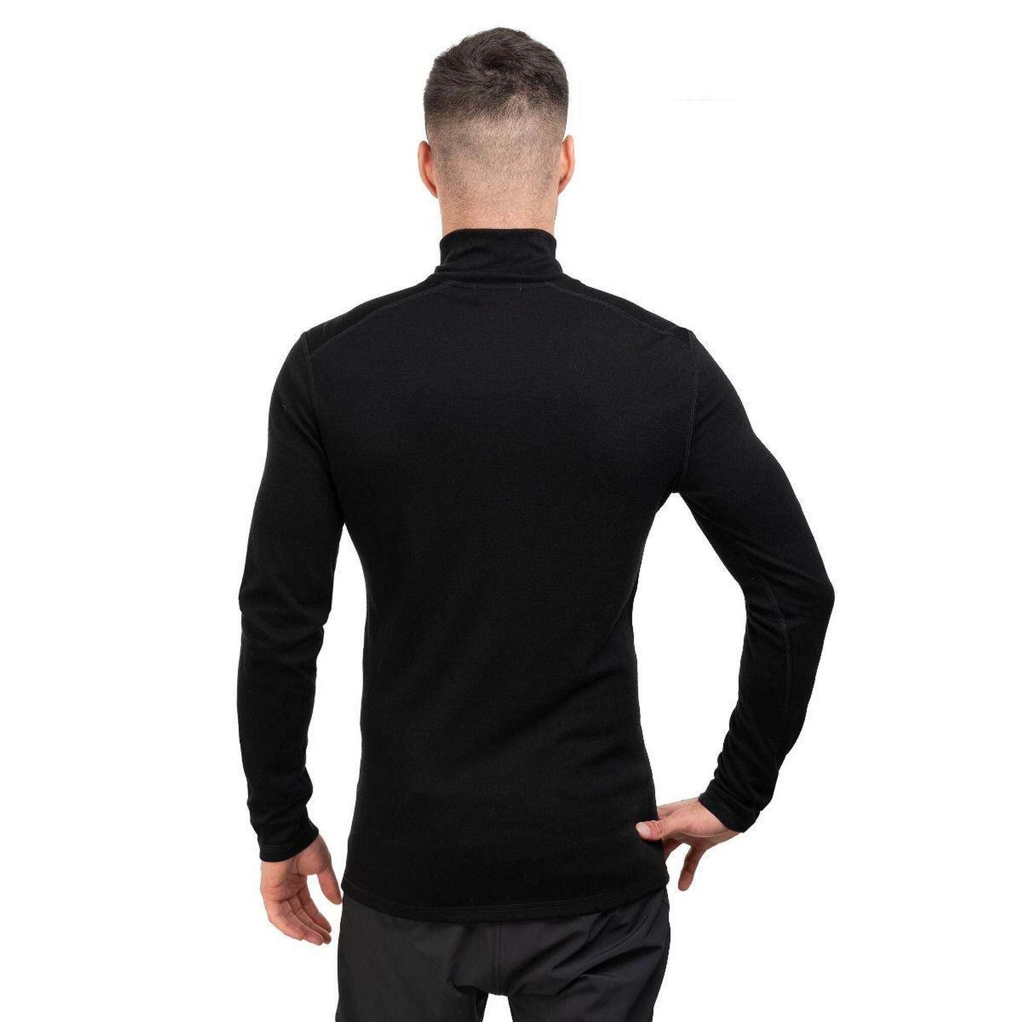 Tricou termic bărbați Classic Thermal Merino Base Layer 1/4 Zip