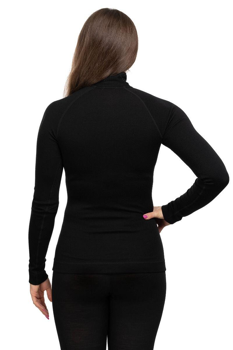 Dámské turistické tričko Classic Thermal Merino Base Layer 1/4 Zip 2/4