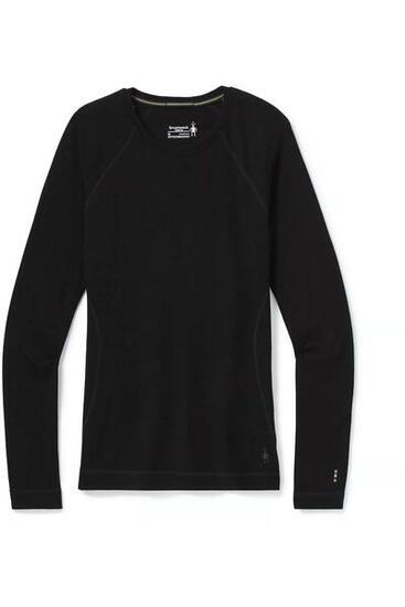 Maglia termica donna Smartwool Classic Merino Base Layer Crew Women nero M
