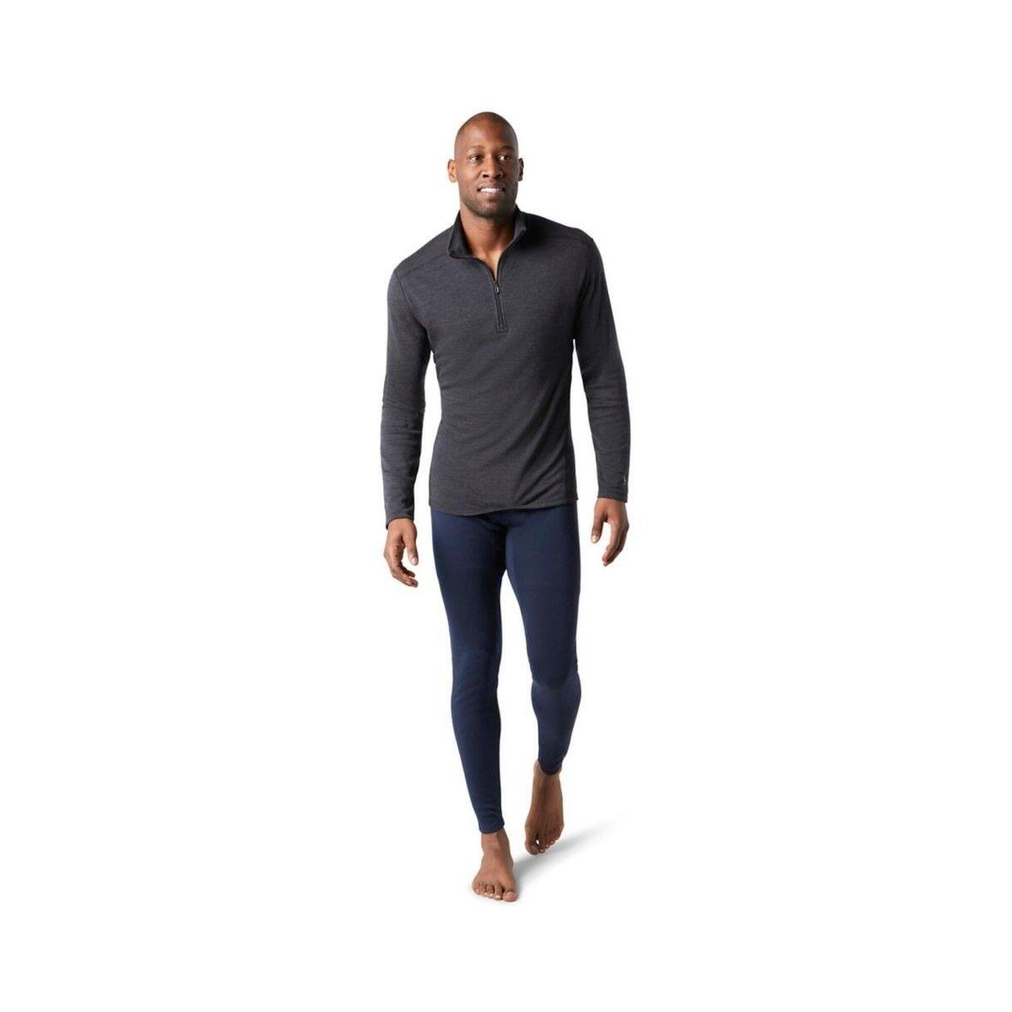 Tricou termic bărbați Classic Thermal Merino Base Layer 1/4 Zip