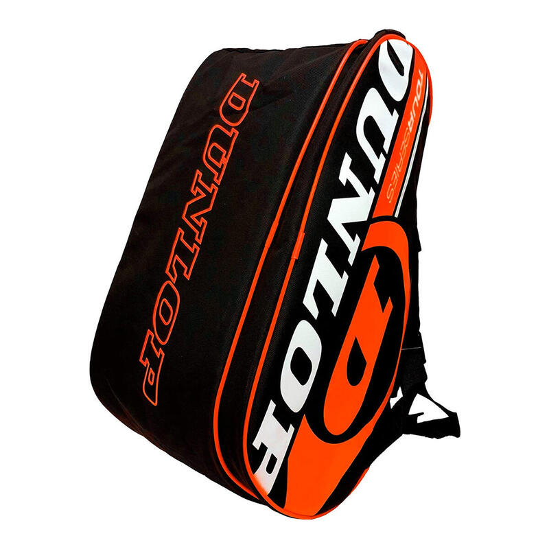 Paletero Dunlop Tour Intro Negro Naranja