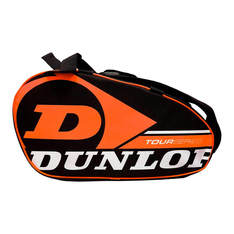 Paletero Dunlop Tour Intro Negro Naranja