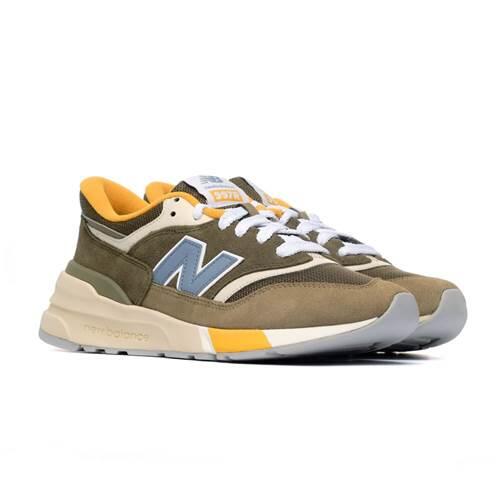 Zapatillas Hombre New Balance 997R Verde 3/5