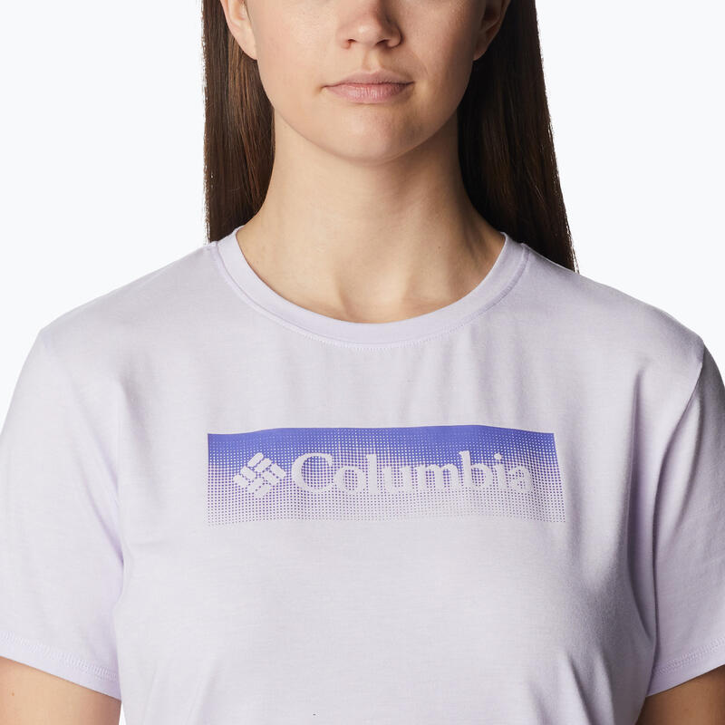 Columbia Sun Trek Graphic trekking-T-shirt voor dames