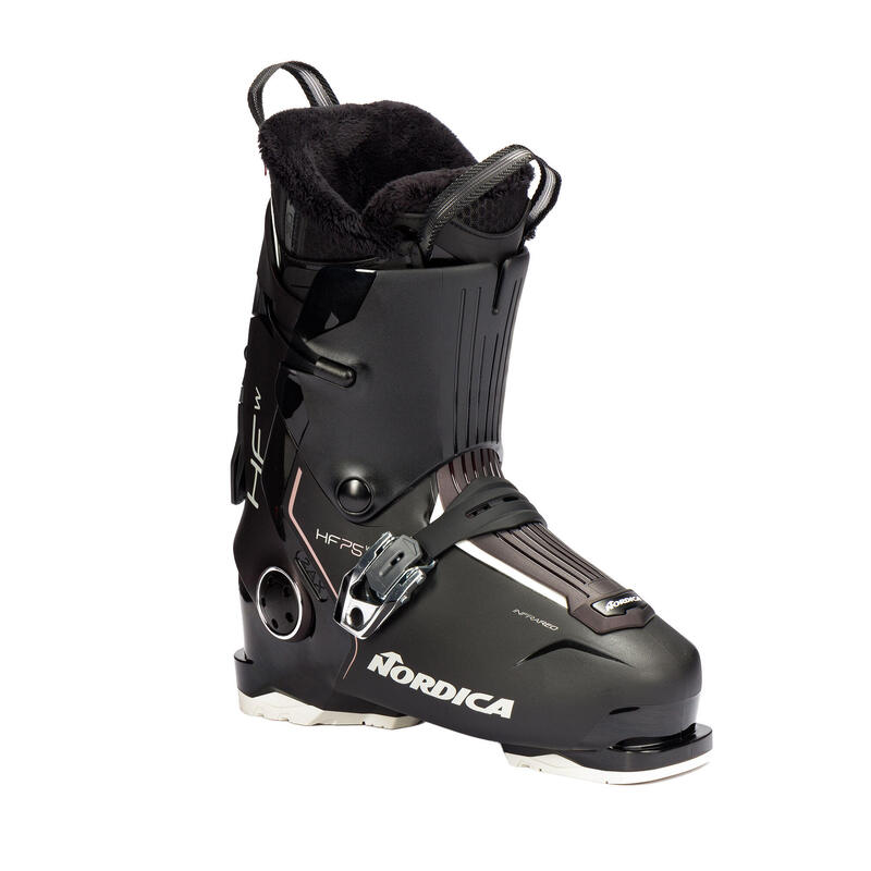 Dames skischoenen Nordica HF 75 W zwart 050K1900 3C2 25,5 cm