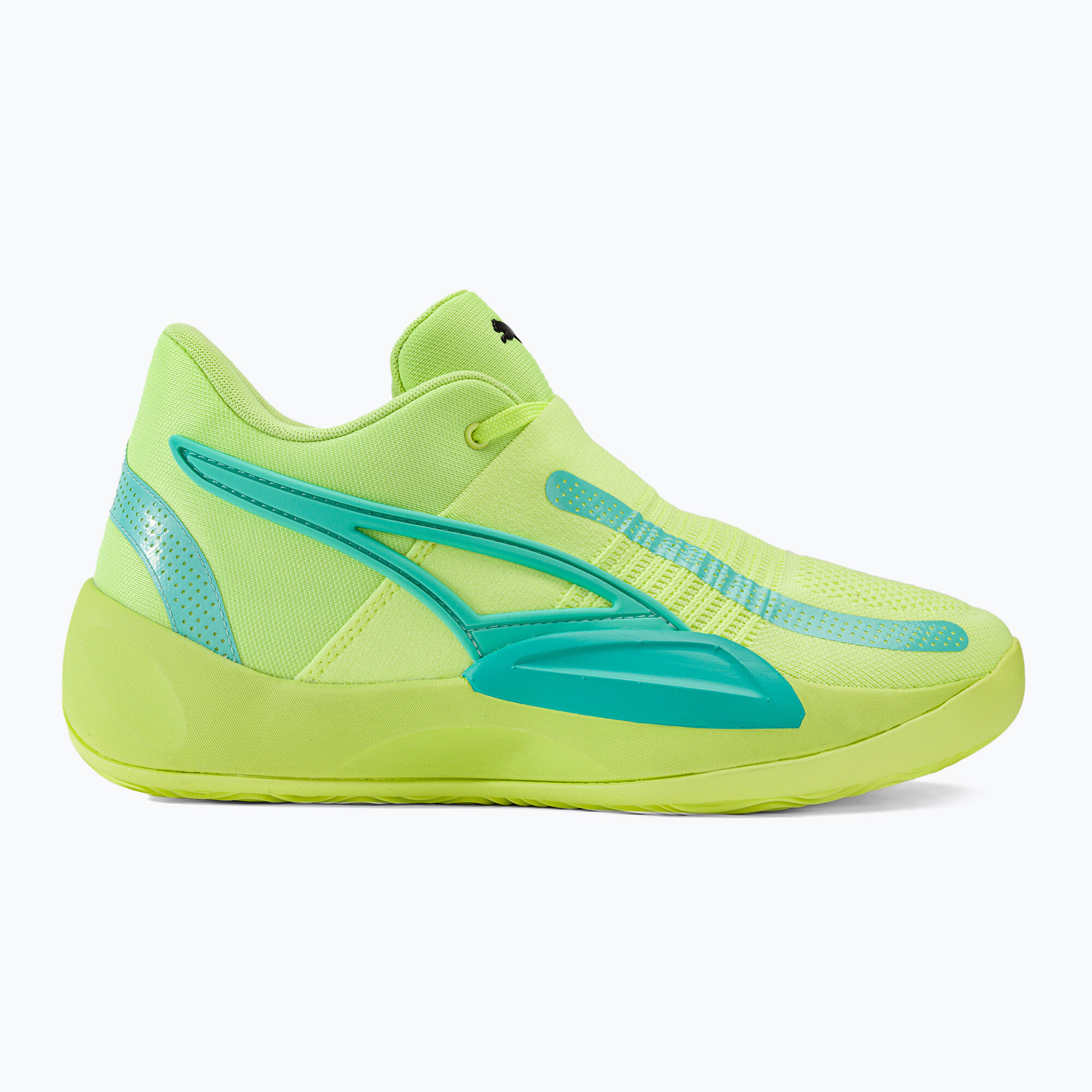 Chaussures de Basket-Ball pour Adultes Puma Rise Vert 2/7